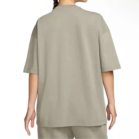 Nike Women's Sportswear Cotton Essential Oversized Tee - Picture 2 of 4